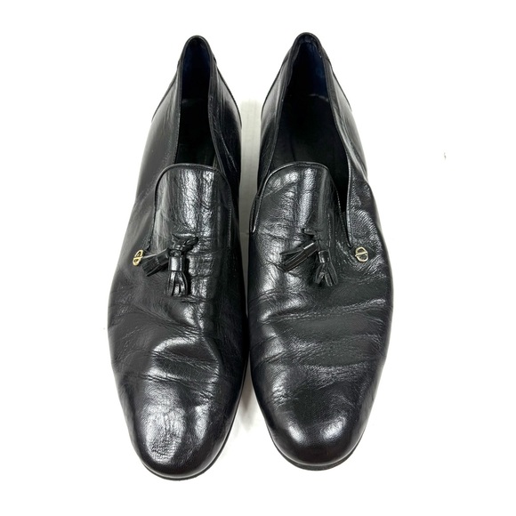 Christian Dior Men’s Leather Tassel Loafers - Picture 1 of 6